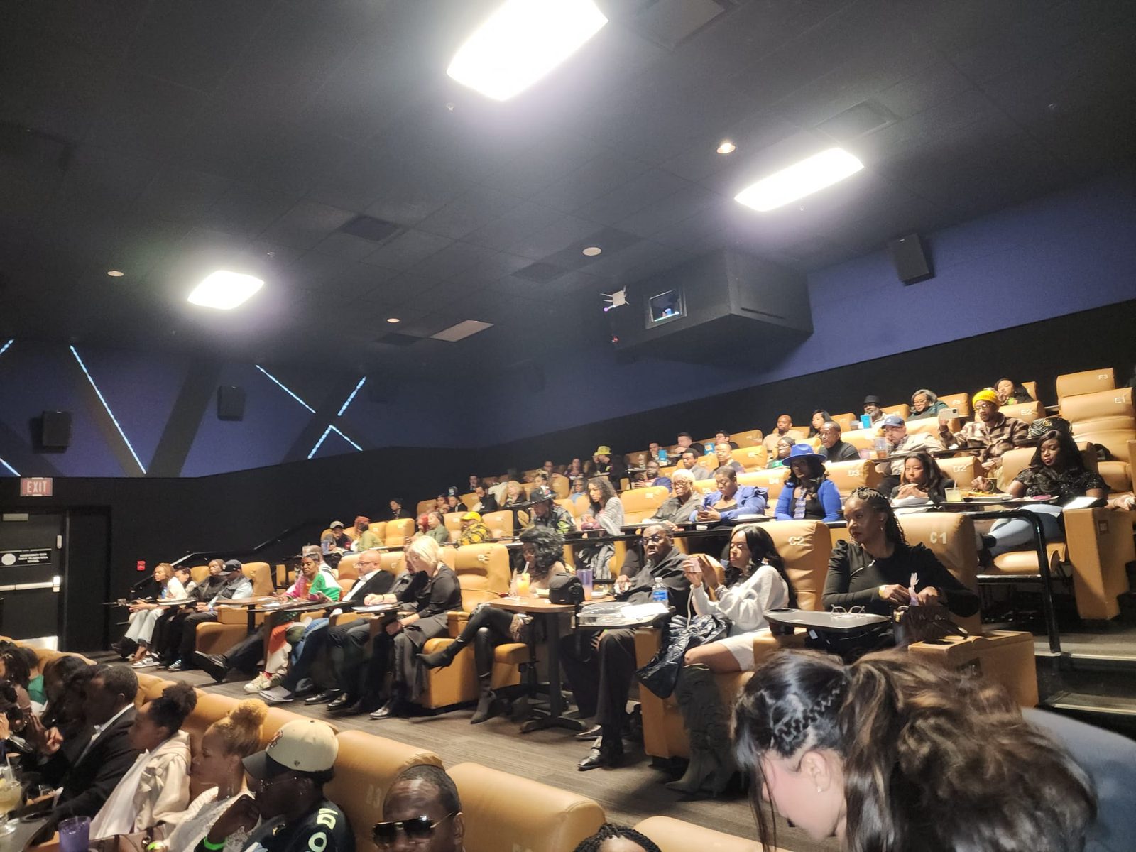 Audience at a BBR Indie Films screening