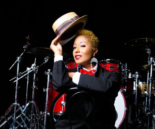 Butta B-Rocka at the Red Bow Tie Gala